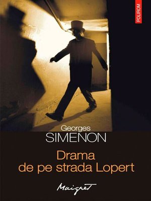 cover image of Drama de pe strada Lopert